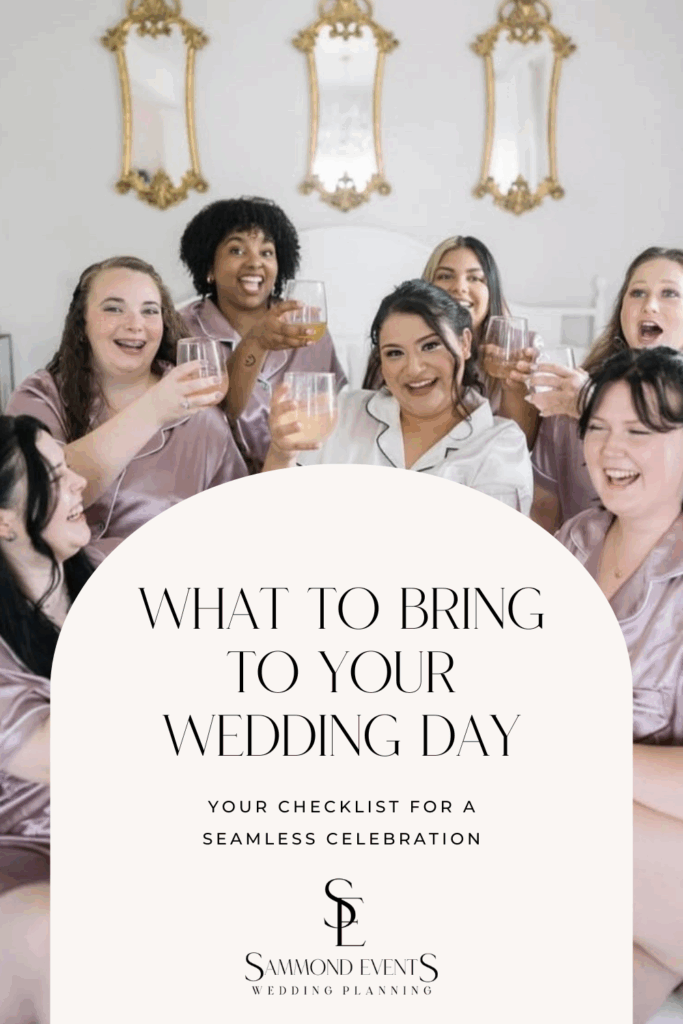 Wedding Day Checklist created by Kylie Sammond, Wedding Planner in Charleston, SC