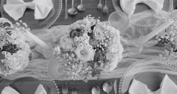 Wedding Tablescape by SC wedding planner