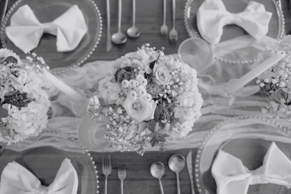 Wedding Tablescape by SC wedding planner